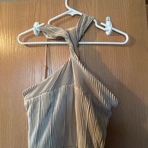 Cocolove apparel.inc Halter Neck Jumpsuit